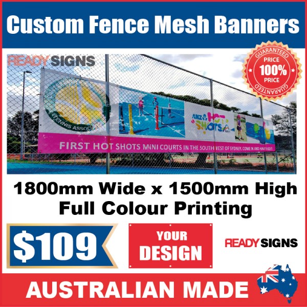 Mesh Banner 1800mm x 1500mm